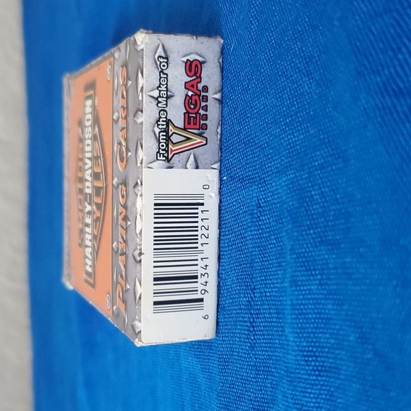 4/$20 VTG Harley Davidson playing cards (flawed) - Picture 7 of 9